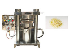 ريسينوس كومونيس آلة صنع الزيت بالضغط